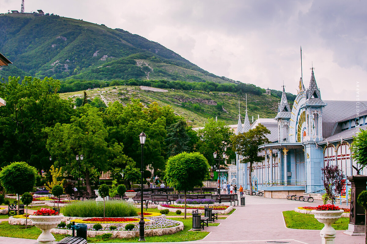 Пятигорск цветник гора Машук